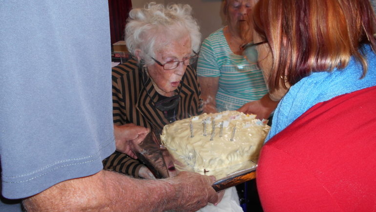Resident turns 104- Happy Birthday Alma